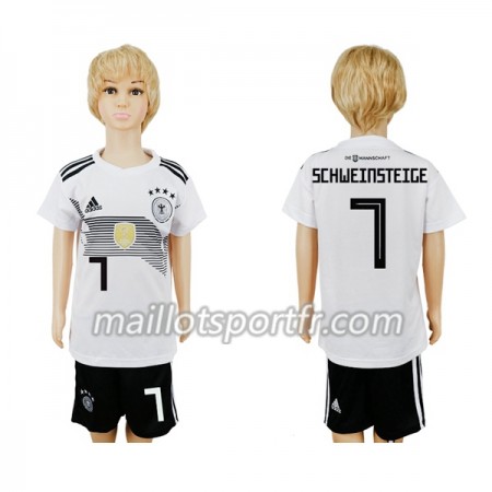 Maillot de Foot Allemagne Schweinsteiger 7 Enfant Domicile Coupe du monde 2018 Maillot de Foot Allemagne Schweinsteiger 7 Enfant Domicile Coupe du monde 2018